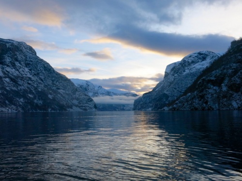 Aurlands fjord, Norway