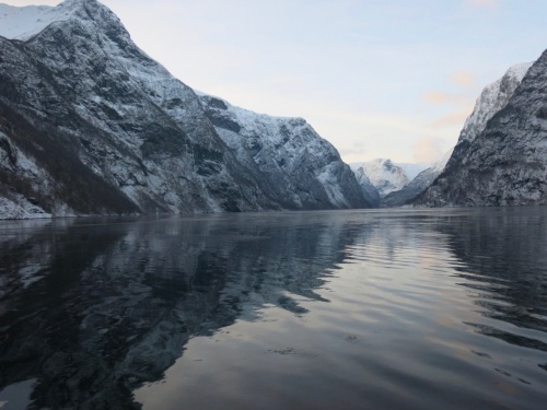 Aurlands fjord, Norway