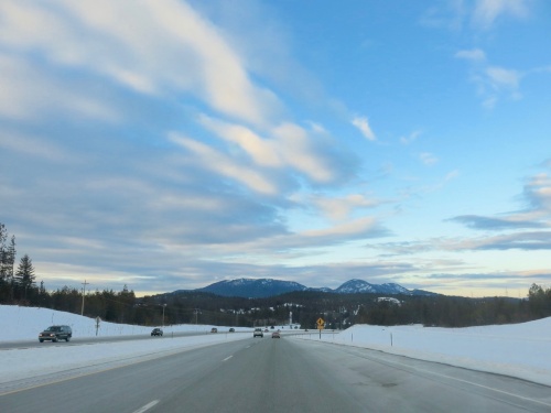 Approaching Sandpoint