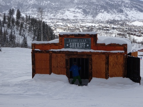 Slopeside sheriff Kids area, Steamboat