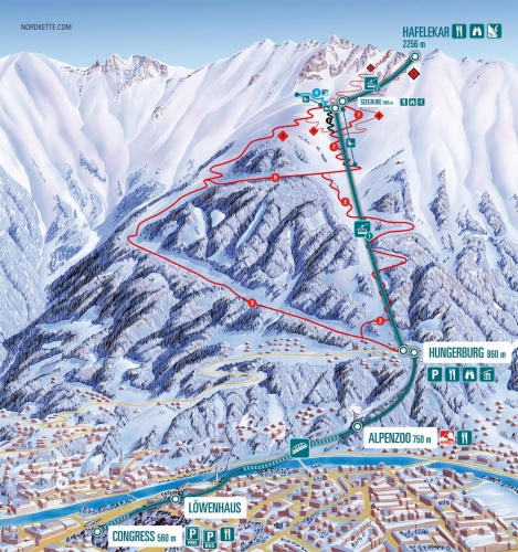 Nordkette and Innsbruck