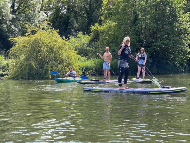 On the Thames with Moose Canoe Hire