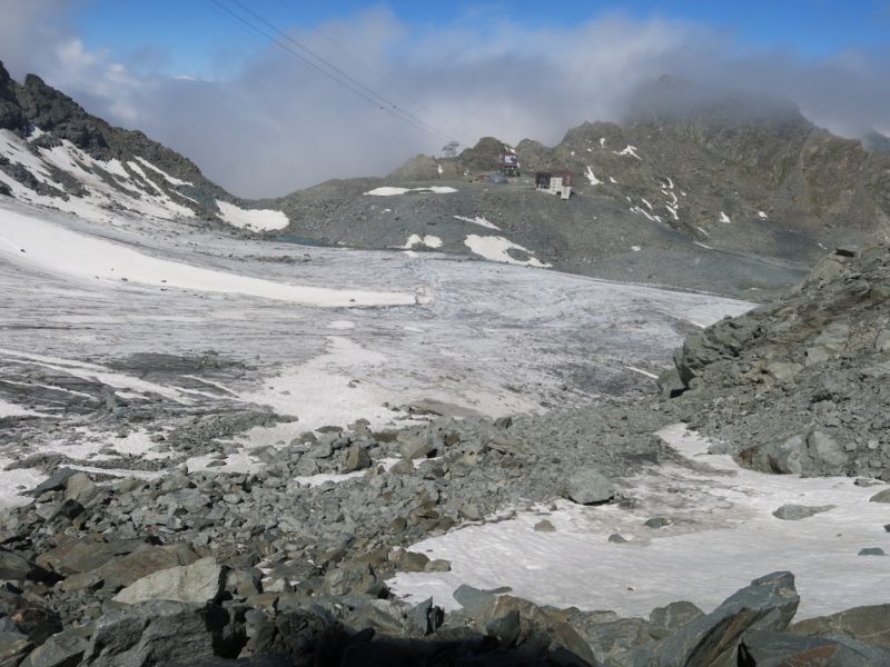 Mont Fort glacier, Switzerland