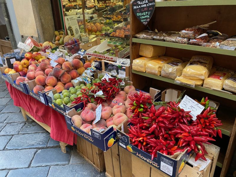 Fresh produce in Aosta