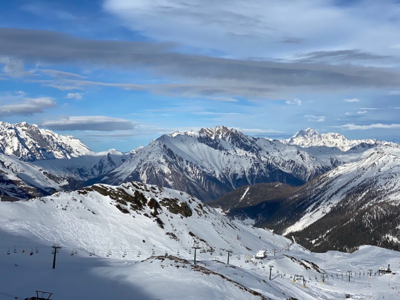 Skiing in Italy