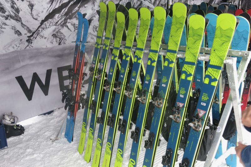 Touring skis from Decathlon