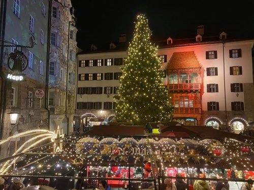One of the Xmas markets in Innsbruck