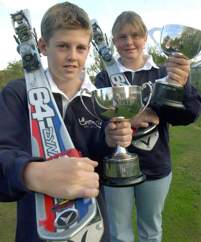 British Dryslope Champions Dave & Jo Ryding - photo family