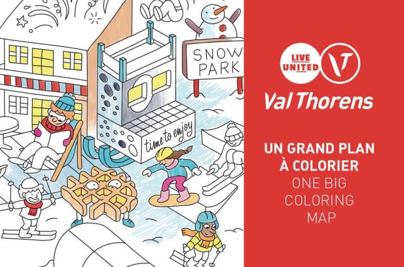 Val Thorens in colour