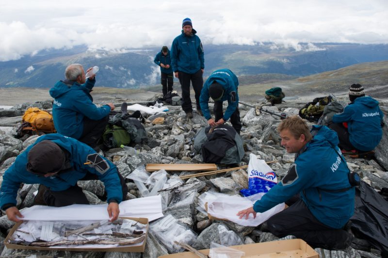 Researchers at Lendbreen, Norway - photo Johan Wildhagen, Palookaville