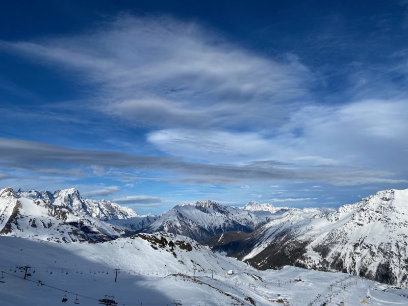 Overhead in the Alps