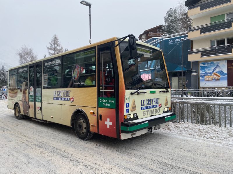 local bus Zermatt, Switzerland