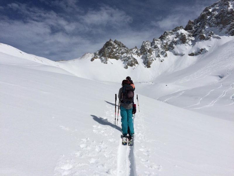 Ski touring in Tignes March 2020 - photo Marcia Nash 