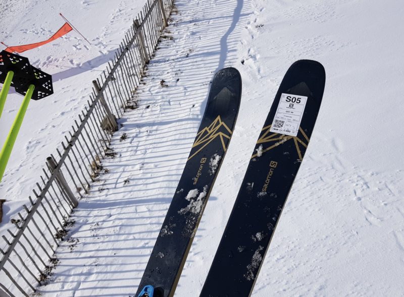 Glenshee ski test 2020 - QST 99's