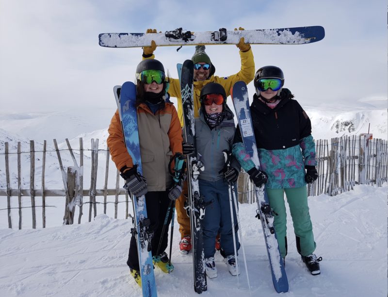 Glenshee ski test