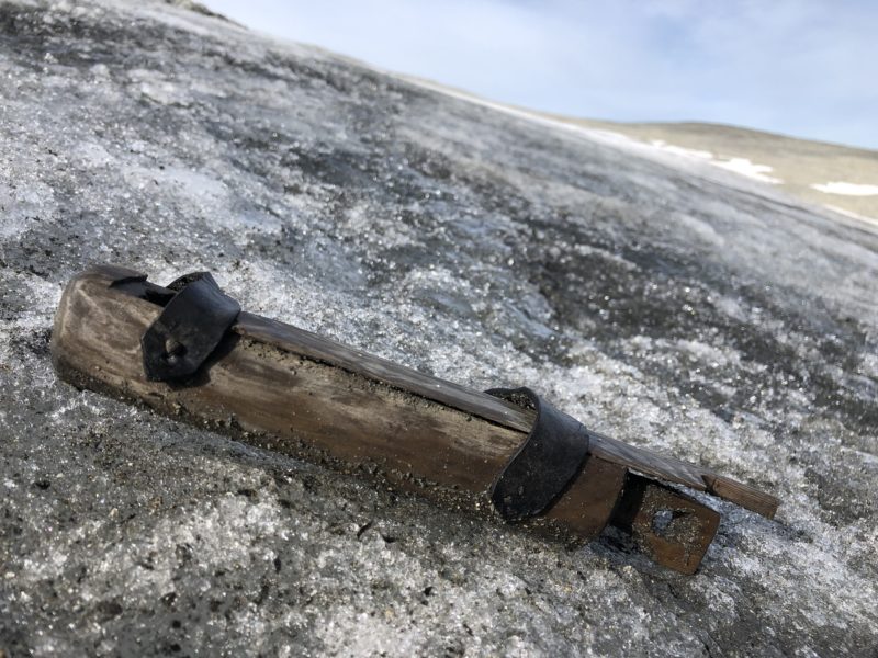 Tinderbox found at Lendbreen, Norway - photo Espen Finstad