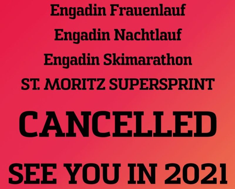 Engadin Ski Marathon 2020 cancelled by coronavirus
