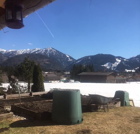 View from Lindsey Cairns' home in the Tirol coronavirus lockdown 