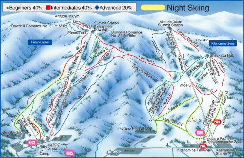 Furano ski area