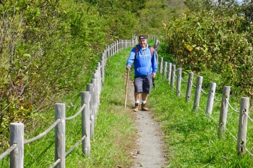 Hiking in Japan's volcano country