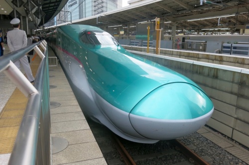 Bullet train to Sapporo awaits