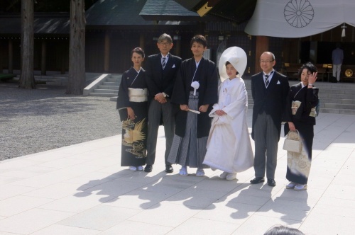 Traditional Japanese wedding