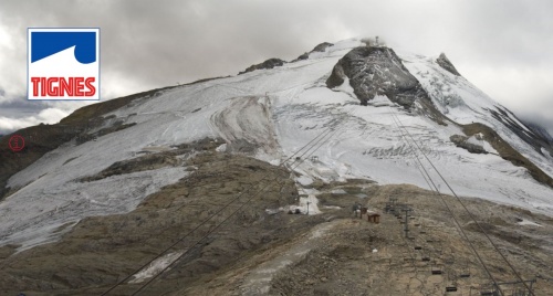 Tignes glacier, Tuesday 24th September Tignes glacier