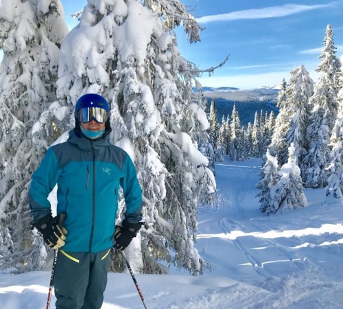 Trevor De Villiers in Kvitfjell